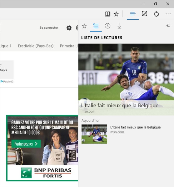 Image du menu de Paint affichant des lettres soulign�es dans les commandes de menu